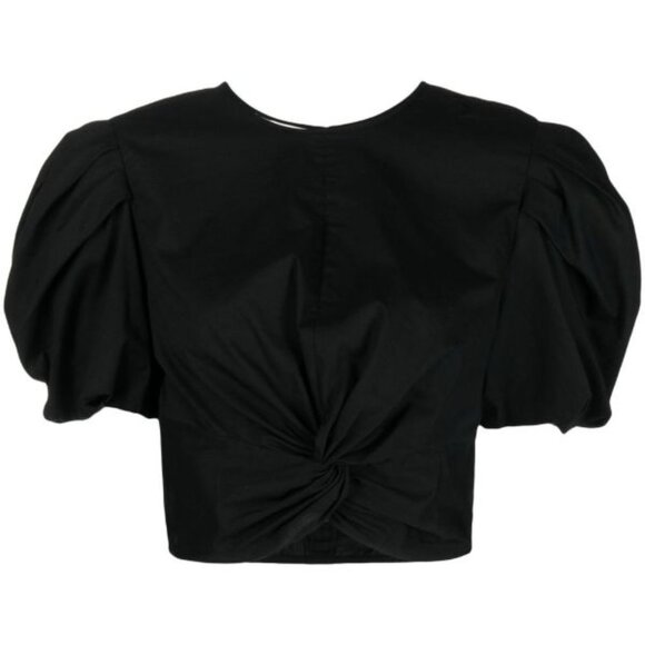 Vince Twist Knot Puff Sleeve Blouse NWT - Picture 2 of 8